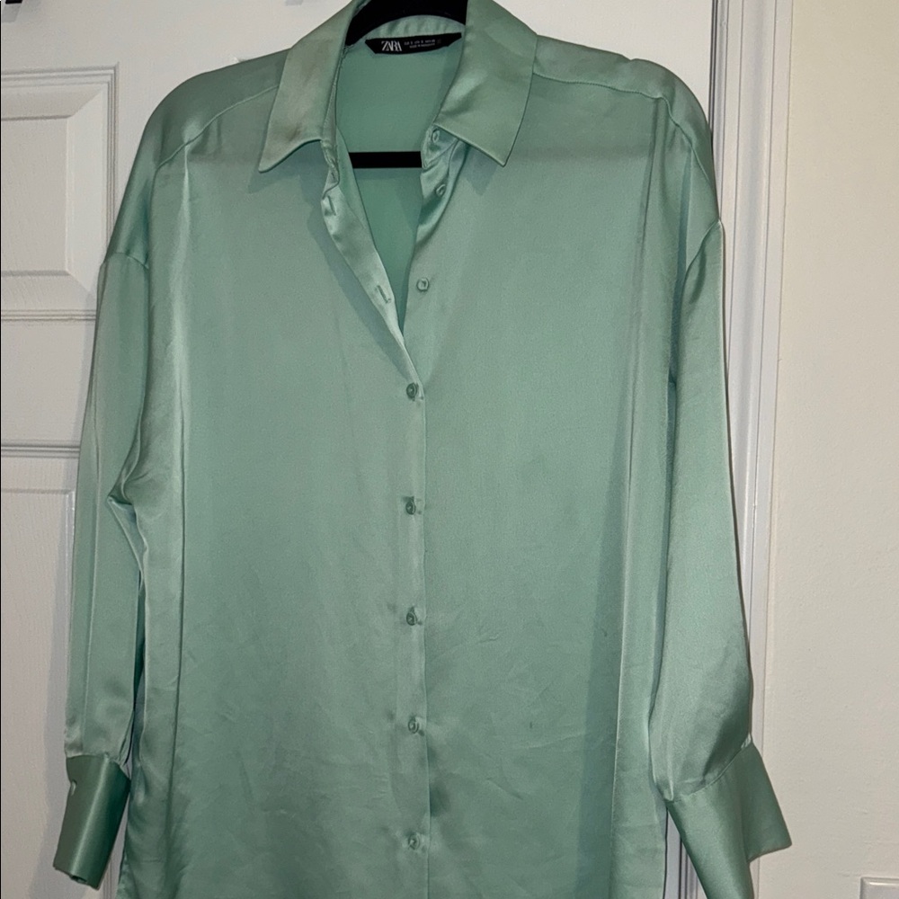 Zara Women’s Satin Shirt